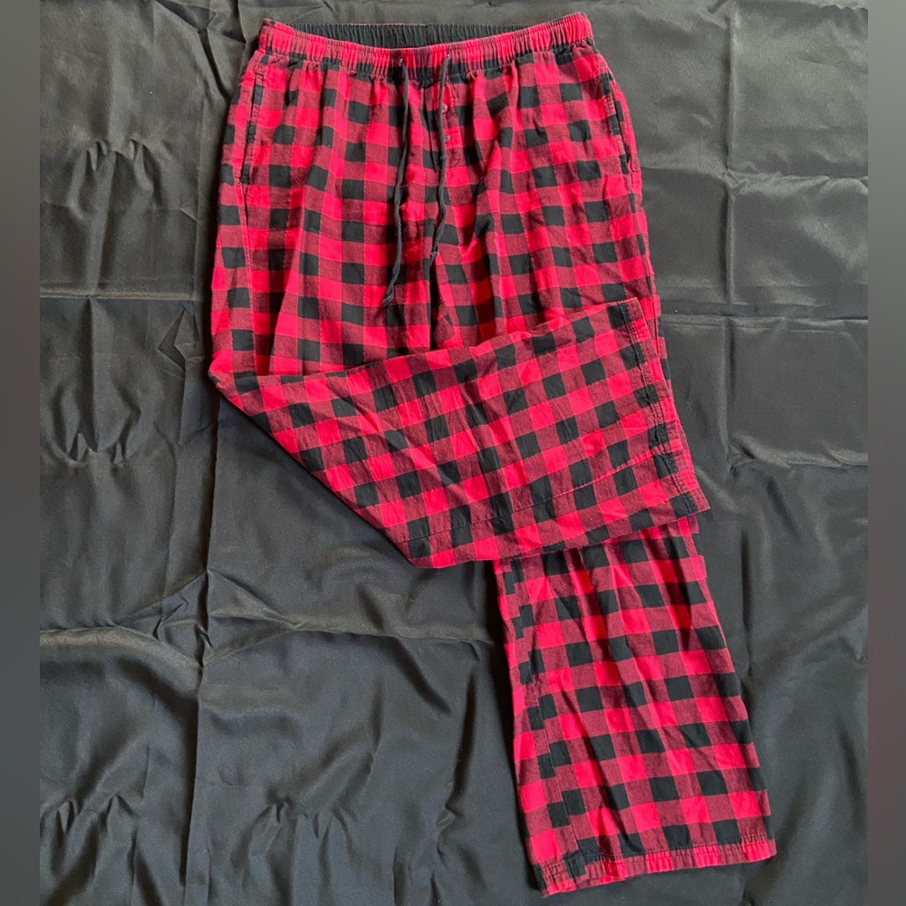 Plaid pajama pants